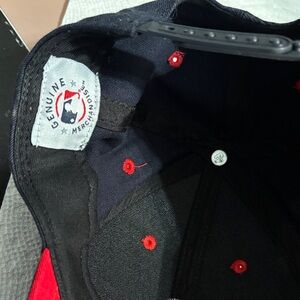 Genuine Merchandise Navy and Red Snapback Cap